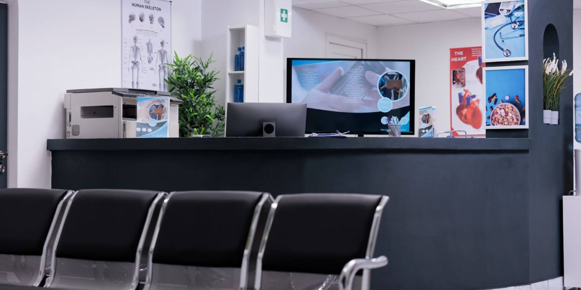 Waiting Room Digital Information Screen